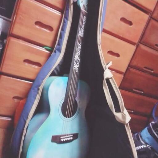 K.Yairi YFP-02 Aurora Blue\nアコースティックギター