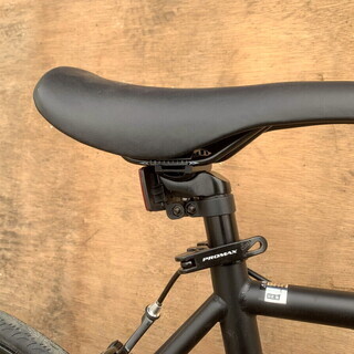 ANIMATO ピストバイク 自転車 PHANTOM 700C マットブラック 箱出し・仮