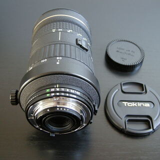 トキナー高倍率高級望遠ズームレンズ　ATX-840D 80-400mm