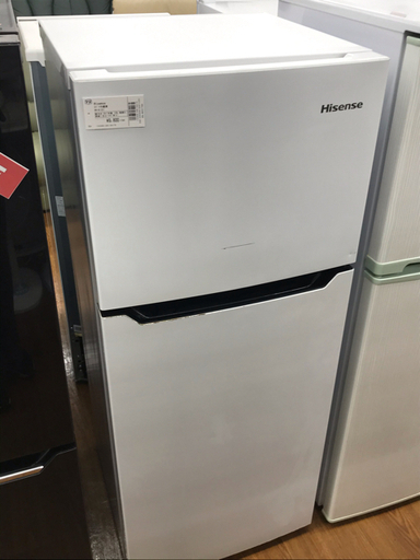 激安！！！Hisense(ハイセンス)　2ドア冷蔵庫　HR-B1201　2017年製