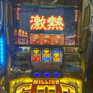 パチスロ番長！GOD二台セット！白ロム仕様