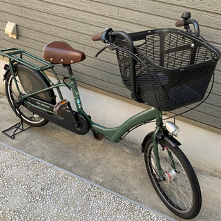 美品 ☆ ペット乗せ自転車 小径車 - 電動アシスト自転車