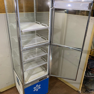SANYO/サンヨー 業務用 4面冷蔵ショーケース 縦型 208L 店舗 飲食店 SSR-