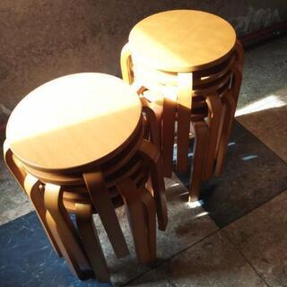 椅子 木製 10個セット。