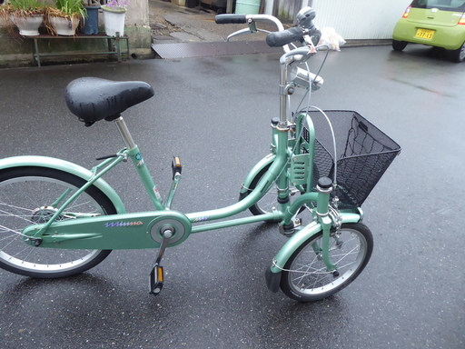 便利で安全な三輪自転車