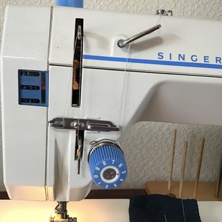 シンガー職業用ミシン LW103A 差動送り 中古動作品 ワイドテーブル