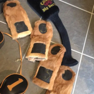 トラサルディゴルフバッグ、カバーなどその他おまけ