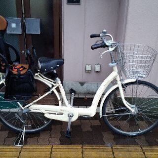 BRIDGESTONE BEAUTE[ボーテ]26吋 チャイルドケアバイク アルミ/内装3段