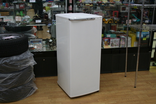 三菱 1ドア冷凍庫 122L MF-U12J-W2 ホワイト MITSUBISHI ストッカー ☆ PayPay(ペイペイ)決済可能 ☆ 札幌市 清田区 平岡