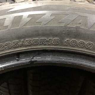 BS BLIZZAK DM-V2 235/55R18 18インチ スタッドレス 4本 2014年製