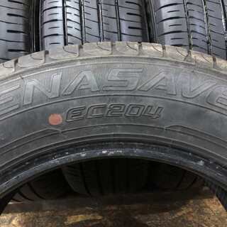 DUNLOP ENASAVE EC204 215/60R16 16インチ 夏タイヤ 4本 2018年製 バリ溝