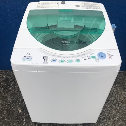 【配送無料】National 7.0kg 洗濯機 NA-F70PX5