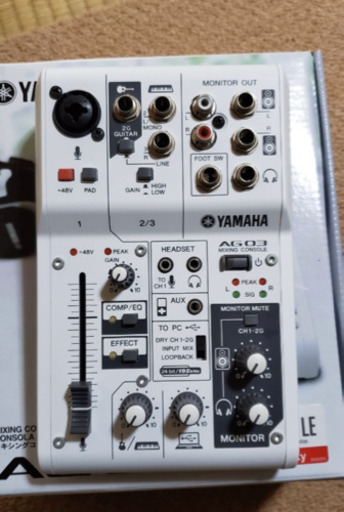 エフェクター、PA機器 YAMAHA AG03