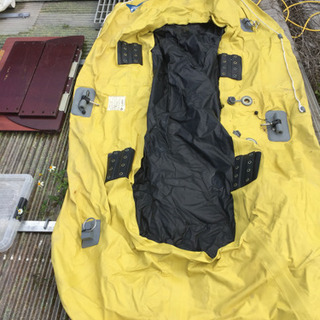 2人乗りゴムボート   