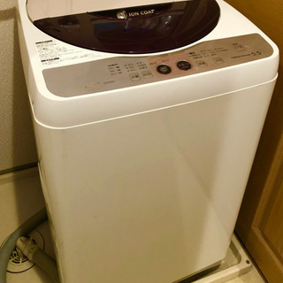 SHARP 2008年製 洗濯機 Ag+イオンコート