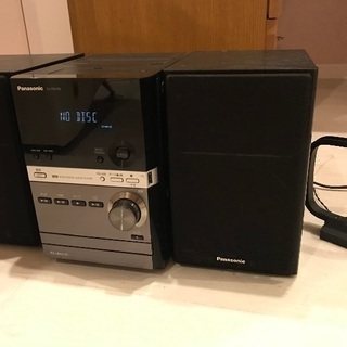 Panasonic　CD iPod ラジオ カセット プレーヤー