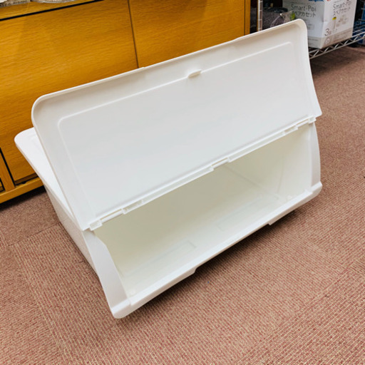 新生活応援 ニトリ蓋付き収納ケース Nフラッテ ホワイト たかぷれみあむ 西笠松の収納家具 収納 ケース の中古あげます 譲ります ジモティーで不用品の処分