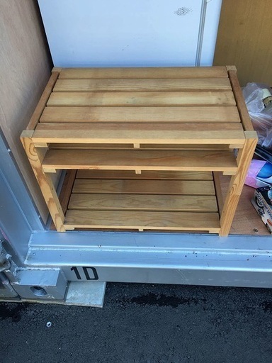 すのこ製 テレビ台 詳細不明 水槽台 木製 アルト 大和の収納家具 テレビ台 の中古あげます 譲ります ジモティーで不用品の処分