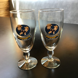 【休業中】ビールグラス2個　VANDERGHINSTE