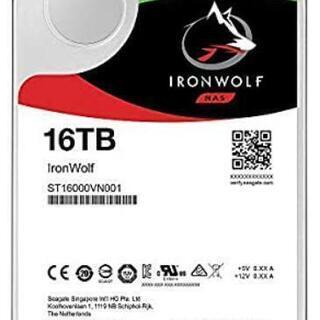 Seagate IronWolf 3.5" 16TB 内蔵ハード...