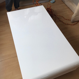 ニトリ　テーブル　ローテーブル　ホワイト