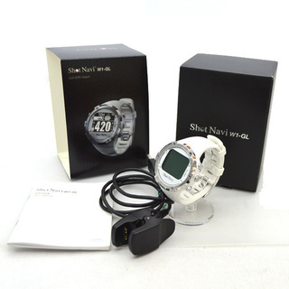 Shot Navi ゴルフGPSウォッチ W1-GL 時計 ナビ オシャレ 便利 美品