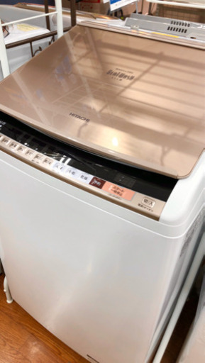 1年保証付き！HITACHIの8.0kg全自動洗濯機おすすめです！