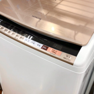 1年保証付き！HITACHIの8.0kg全自動洗濯機おすすめです！