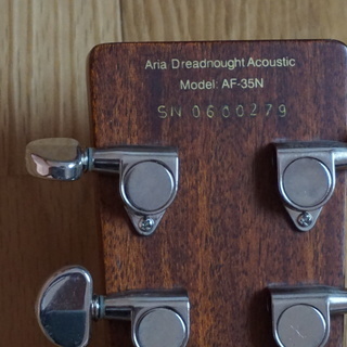 弦楽器、ギター アコースティックギター（Aria Dreadnought AF-35 N)