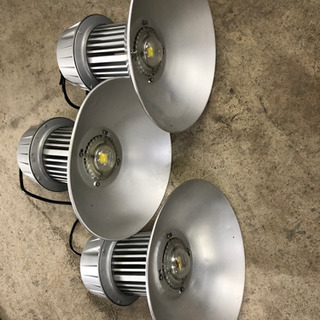 まとめ売り 3台 日動工業 LED メガライト LJS-100PE 吊下げ式 動作確認済