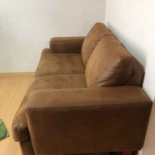 ソファ 【決まりました】ソファー 2人がけ NOCEのレザーテックス！