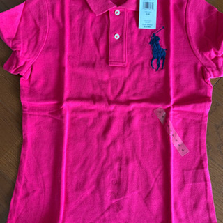 交渉中【未着用】ラルフローレン　ピンクのポロシャツ