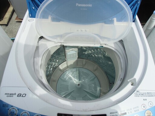 お値下げ【恵庭発】パナソニック   洗濯機 NA-FS80H6 2013年製 8kg 中古品 Pay Pay支払いOK！