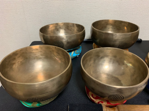 シンギングボウル フルムーンボウル 7個セット（スティック
