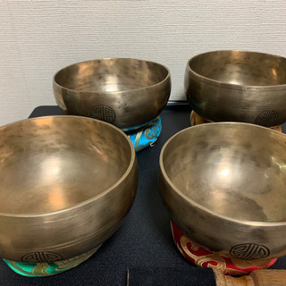 シンギングボウル フルムーンボウル 7個セット（スティック・クッション等付き）