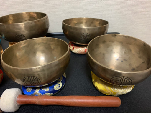 シンギングボウル フルムーンボウル 7個セット（スティック