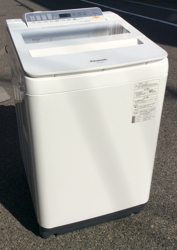 RKGSE-245】特価!Panasonic/インバーター全自動洗濯機/8kg/NA-FA80H6