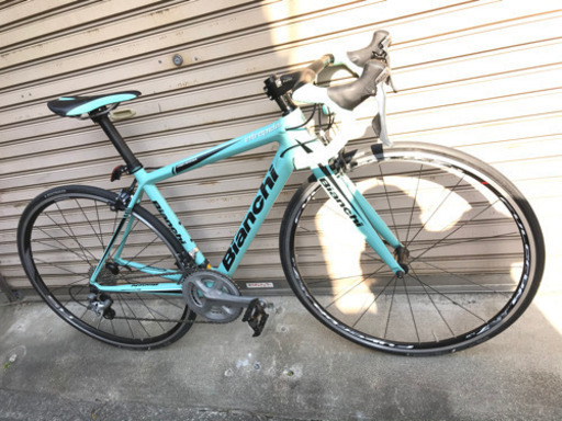 中古整備済自転車 ビアンキ イントレピダ 105 フルカーボンロードバイク