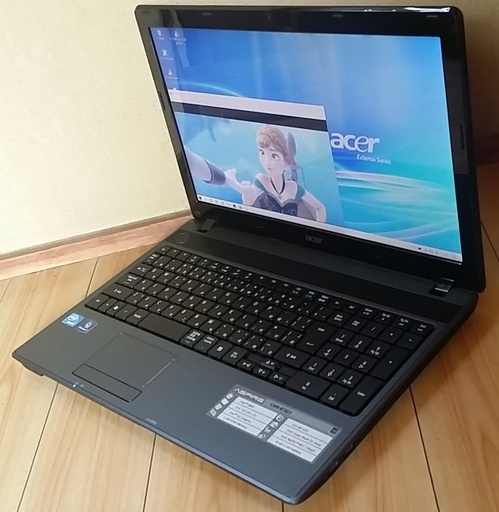 【美品】Windows10 Core i3搭載 Acerノートパソコン ワイヤレスマウスプレゼント中 (15.6型 i3-2330M)