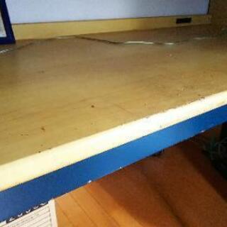 大型ロフトベッド  勉強机 木製 引き取り限定