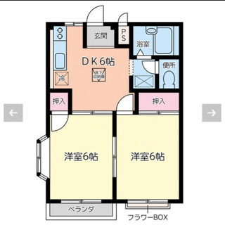 【ジモティ特別キャンペーン】岡山IC近く 横井上 2DK 駐車場2台可