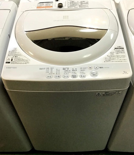 【送料無料・設置無料サービス有り】洗濯機 TOSHIBA AW-5G2（W 中古