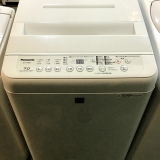 送料無料・設置無料サービス有り】洗濯機 2017年 Panasonic NA-F70BE5 中古