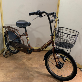 美品　子供乗せ自転車　新モデル　20インチ　内装3段変速　使用期間2週間