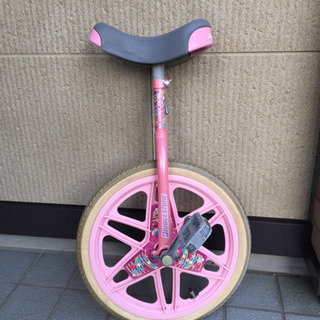 一輪車 ピンク