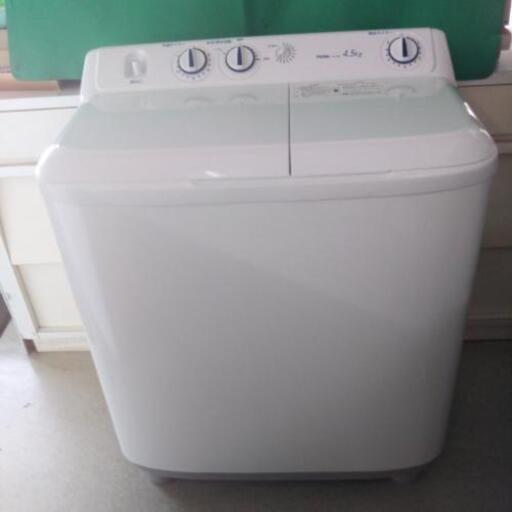 ２層式洗濯機：ハイアール  ４.5Kg洗い