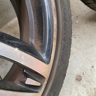 ルノー　17インチホイールタイヤ４本セット