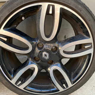 ルノー　17インチホイールタイヤ４本セット