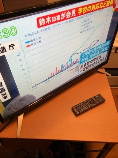 2018年製32型液晶テレビ＋テレビ台セット