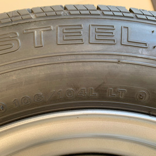 トヨタ　カムロード　新車外しタイヤホイール付き　４本　195/70/15